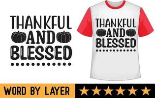 Thanksgiving svg t shirt design vector