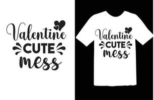 Valentine svg t shirt design vector