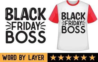 Black friday svg t shirt design vector