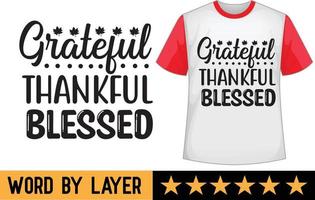 Thanksgiving svg t shirt design vector