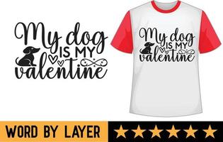 Dog svg t shirt design vector