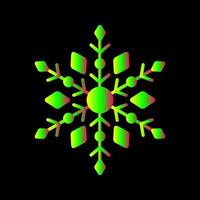 Snow Flake Vector Icon