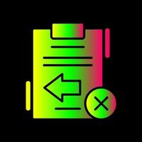 Return Failed Vector Icon