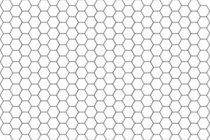 abstract simple geometric hexagonal pattern design. vector