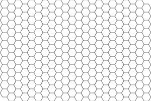 abstract simple geometric hexagonal pattern design. vector