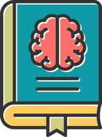 Neurology Book Vector Icon