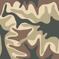 fondo militar de patrón de rayas de camuflaje abstracto marrón desierto adecuado para tela impresa y embalaje vector