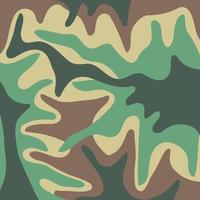 jungle green abstract camouflage stripe pattern military background suitable for print cloth and packaging vector