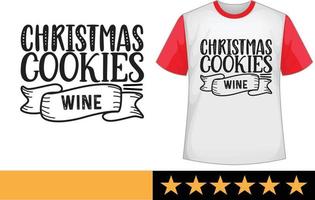 Christmas day svg t shirt design vector