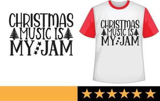 Christmas day svg t shirt design vector