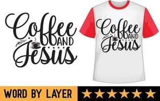 Coffee svg t shirt design vector