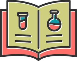 Science Book Vector Icon