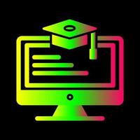 Online Learning Vector Icon