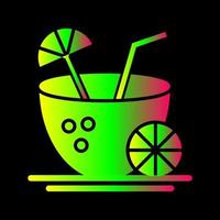 Coconut Drink Vector Icon