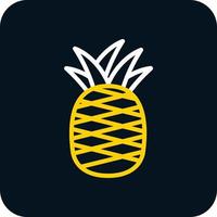 Pineapple Vector Icon Design