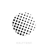 Halftone vector design, for background, retro, cartoon elements.