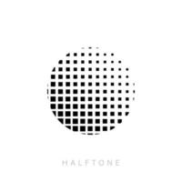 Halftone vector design, for background, retro, cartoon elements.