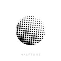 Halftone vector design, for background, retro, cartoon elements.