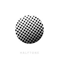 Halftone vector design, for background, retro, cartoon elements.