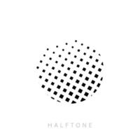 Halftone vector design, for background, retro, cartoon elements.