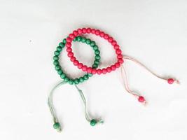 plastic beaded bracelets photo