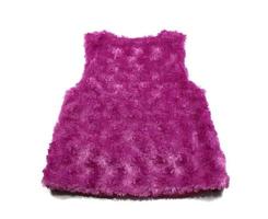 Pink Fuzzy cloth for baby photo