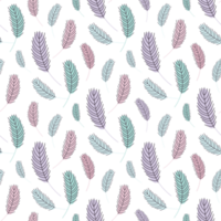 Feathers seamless Ester pattern png