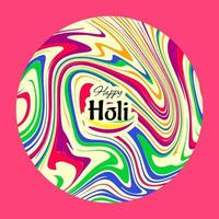 Happy holi colorful background design vector