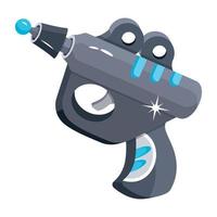 Trendy Ray Gun vector