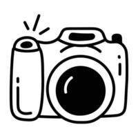 Trendy Digital Camera vector