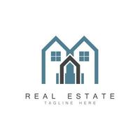 Real Estate Business Logo vector illustration design