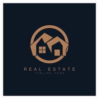 Real Estate Business Logo vector illustration design