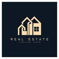 Real Estate Business Logo vector illustration design