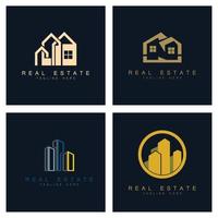 Real Estate Business Logo vector illustration design