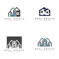 Real Estate Business Logo vector illustration design