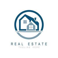 Real Estate Business Logo vector illustration design