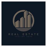 Real Estate Business Logo vector illustration design