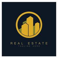 Real Estate Business Logo vector illustration design