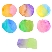 Aquarell beflecken Kreis png