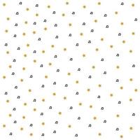Pattern with inscription rock and roll. Vector pattern with rock style elements. White isolated background.