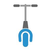 Electric scooter icon design vector