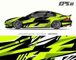 Car wrapping design with abstract texture.racing background designs for race car, adventure vehicle. vector