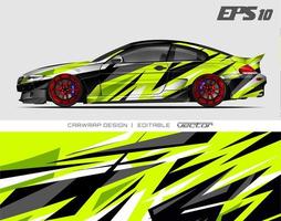 Car wrapping design with abstract texture.racing background designs for race car, adventure vehicle. vector