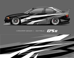 Car wrapping design with abstract texture.racing background designs for race car, adventure vehicle. vector