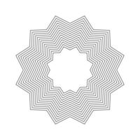 geométrico fractal resumen forma vector