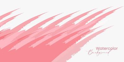 Abstract pink watercolor background for your design, watercolor background template collection. Vector. vector