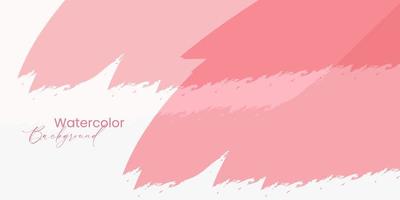 Abstract pink watercolor background for your design, watercolor background template collection. Vector. vector