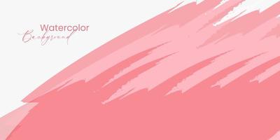 Abstract pink watercolor background for your design, watercolor background template collection. Vector. vector