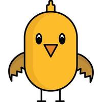 Chick which can easily edit or modify vector