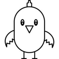 Chick which can easily edit or modify vector